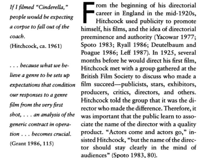 Hitchcock-The Making Of A Reputation by Robert Kapsis, pg-16
